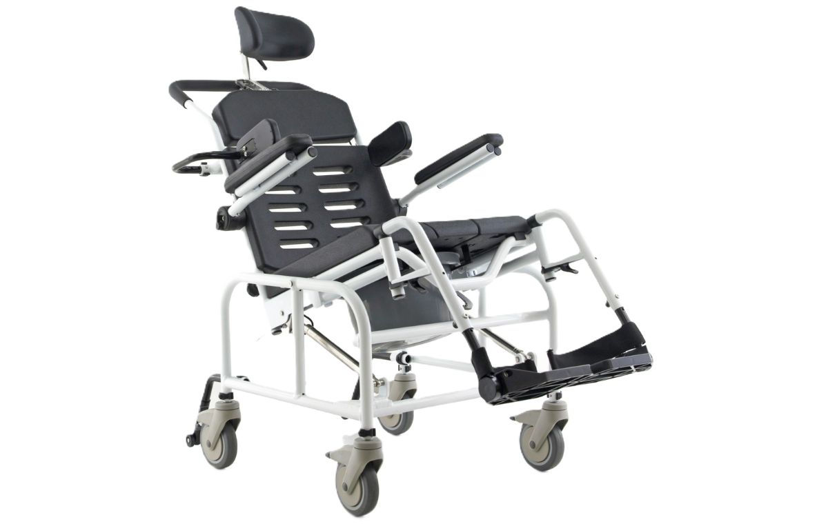 Alerta Aqua Tilt-In-Space Hi-Lo Shower Commode Chair