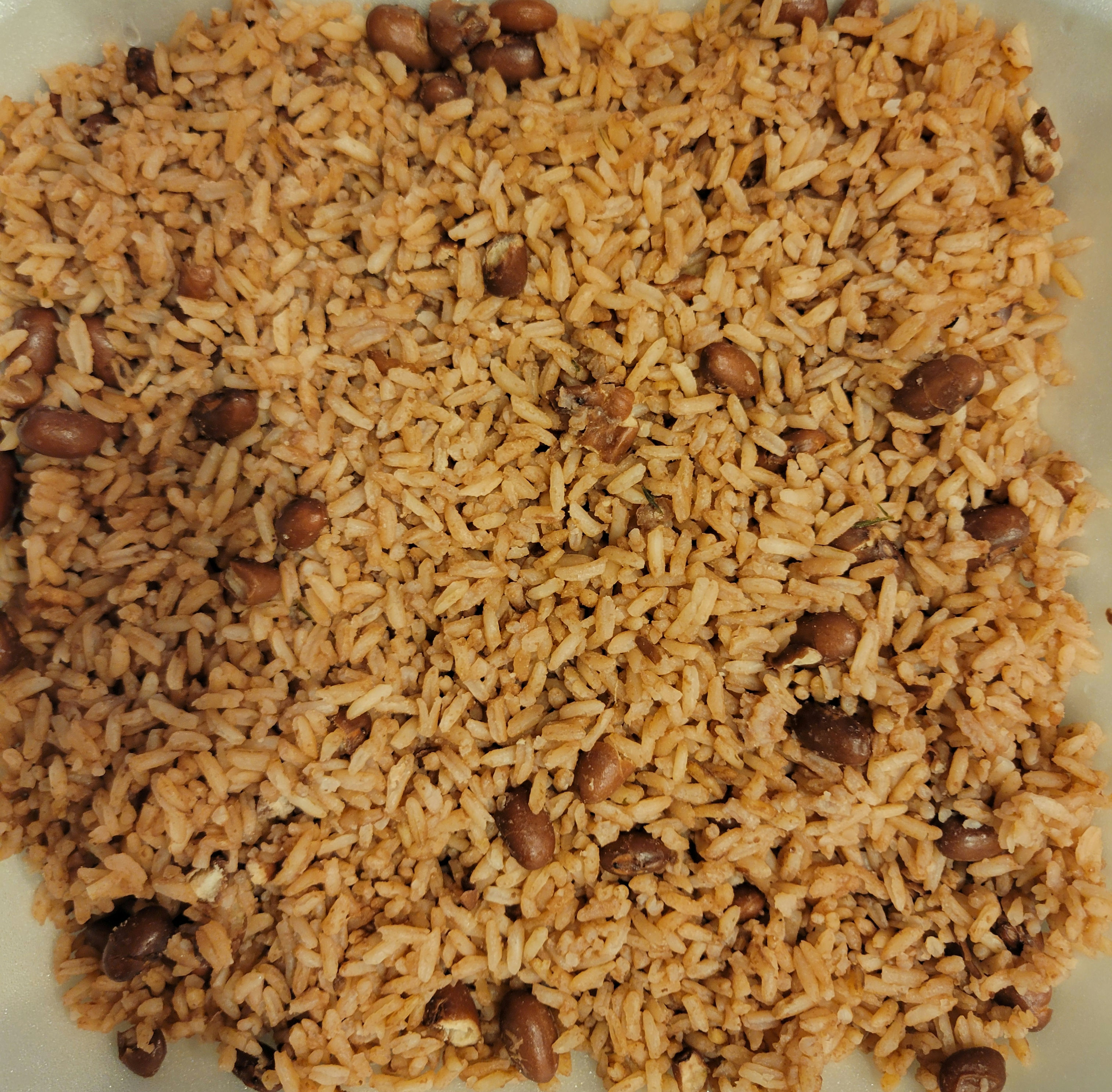Extra servings Rice and Peas