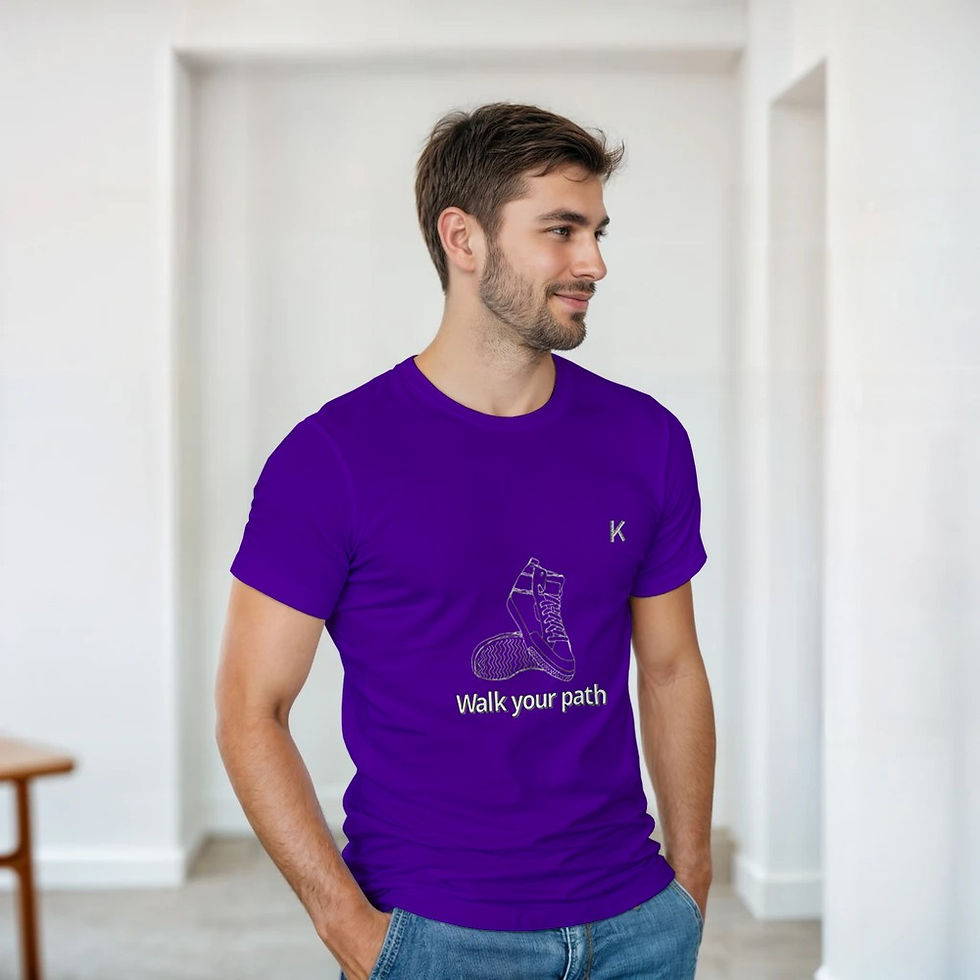 Miniature : T-shirt : walk your path