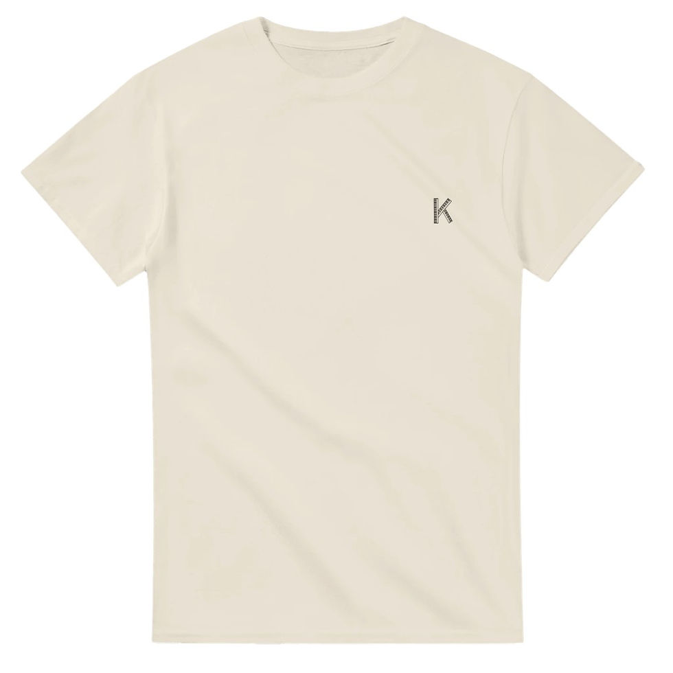 Miniature : T-shirt unisex K : l'incontournable