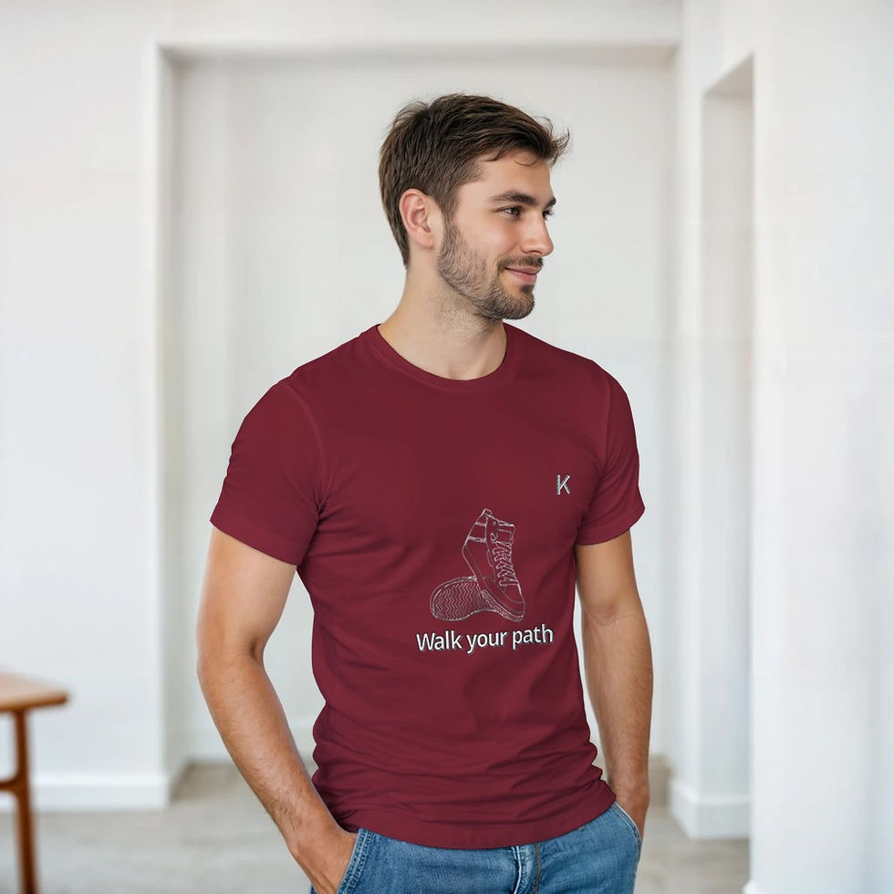 Miniature : T-shirt : walk your path