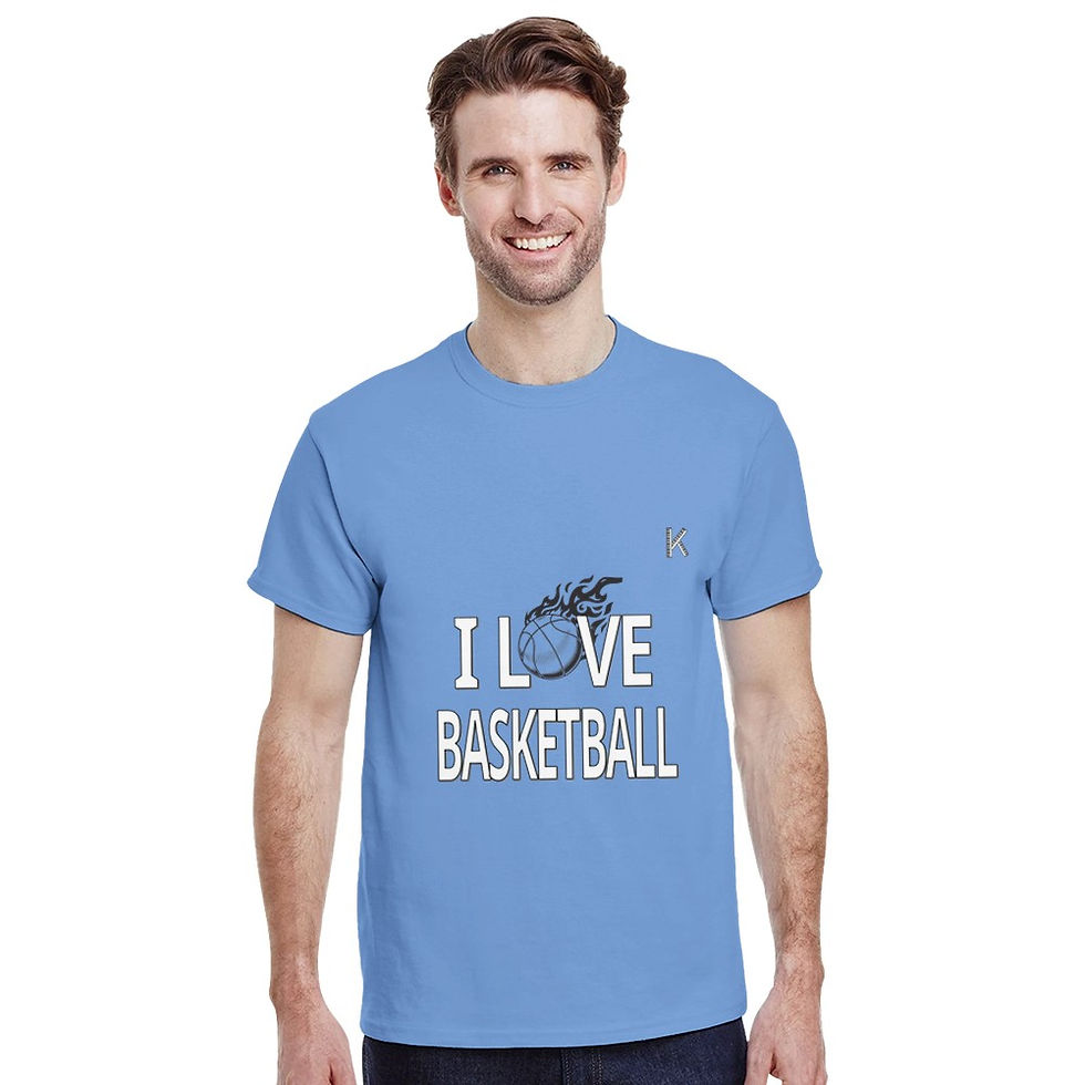 Miniature : T-shirt : I love basketball
