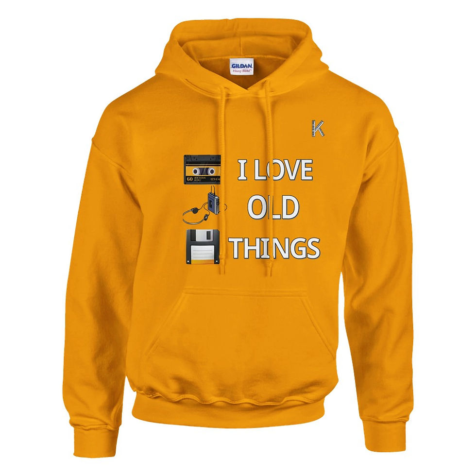 Miniature : Hoodie : I love old things
