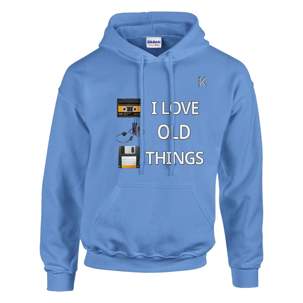 Miniature : Hoodie : I love old things