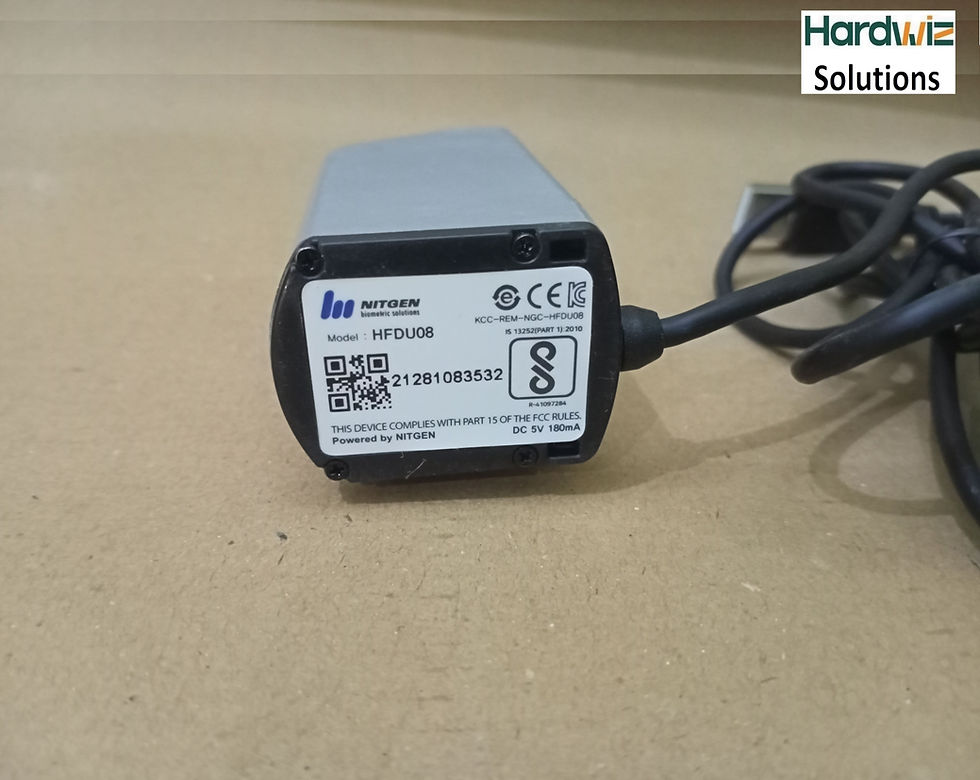 Thumbnail: Nitgen eNBioScan C1 HFDU08 Fingerprint Biometric Scanner for Aadhaar Authentic
