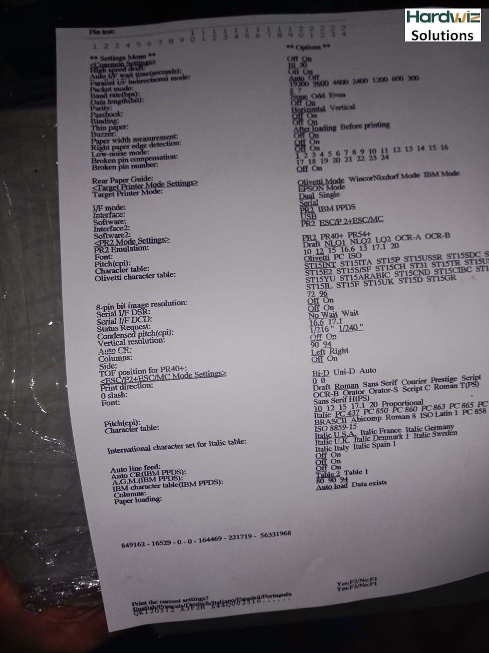 Thumbnail: Epson PLQ-22CS for SBI BOB Passbook Printer