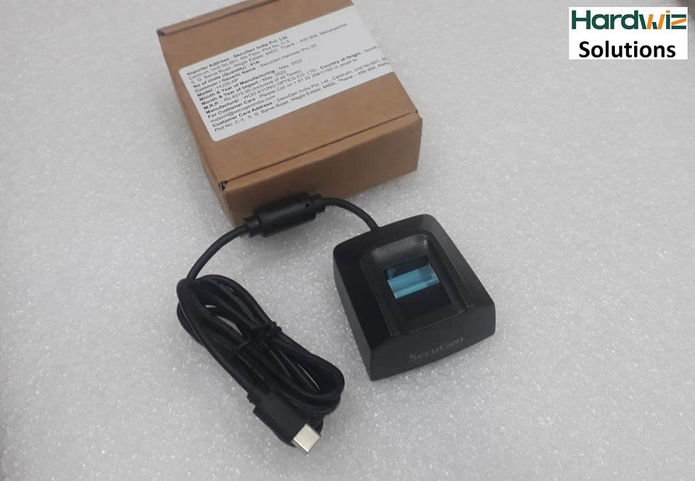 Thumbnail: Secugen Hamster HU 20 AP Non Aadhaar Fingerprint Scanner | Hardwiz Store
