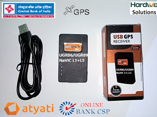 NaVIC UGR86/UGR89 Dual Frequency L1+L5 USB GPS Receiver for