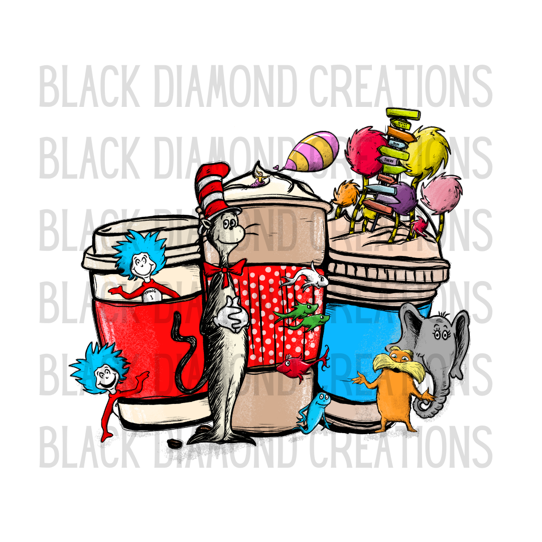 Seuss Coffee Transfer