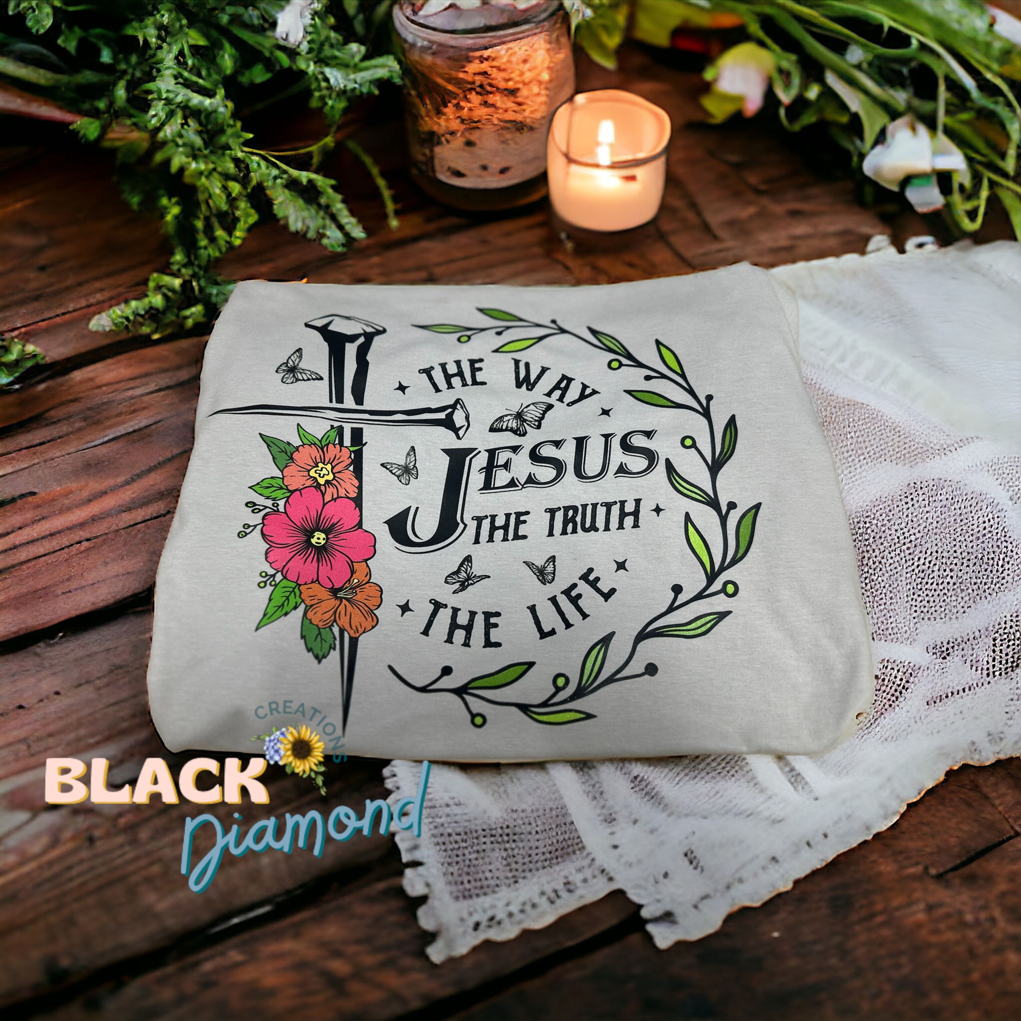 The Way The Truth The Life Jesus Tshirt