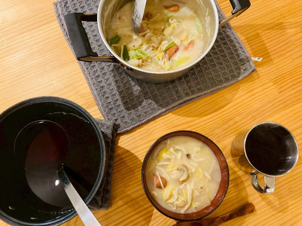 野菜がたっぷり入ったシチュー