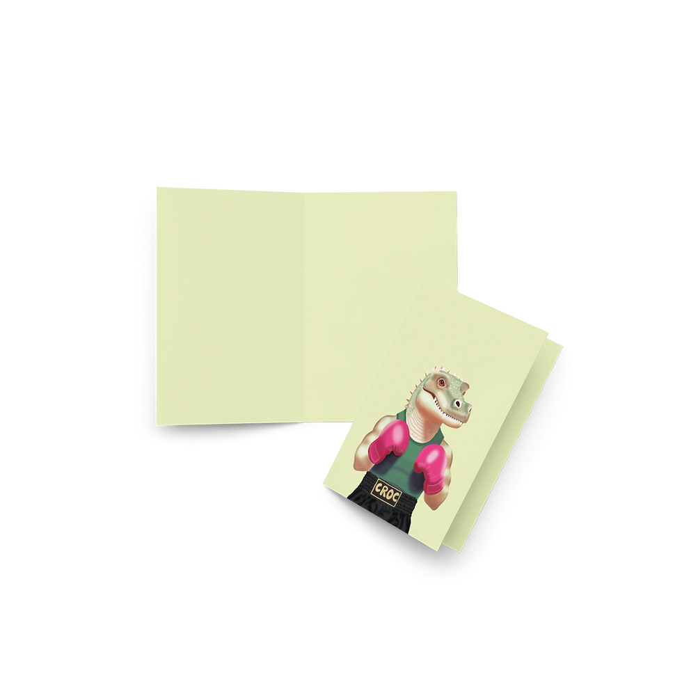 Thumbnail: CROC Greeting card
