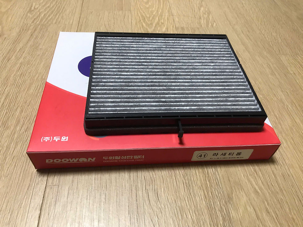 LỌC GIÓ ĐIỀU HÒA THAN HOẠT TÍNH LACETTI DOOWON