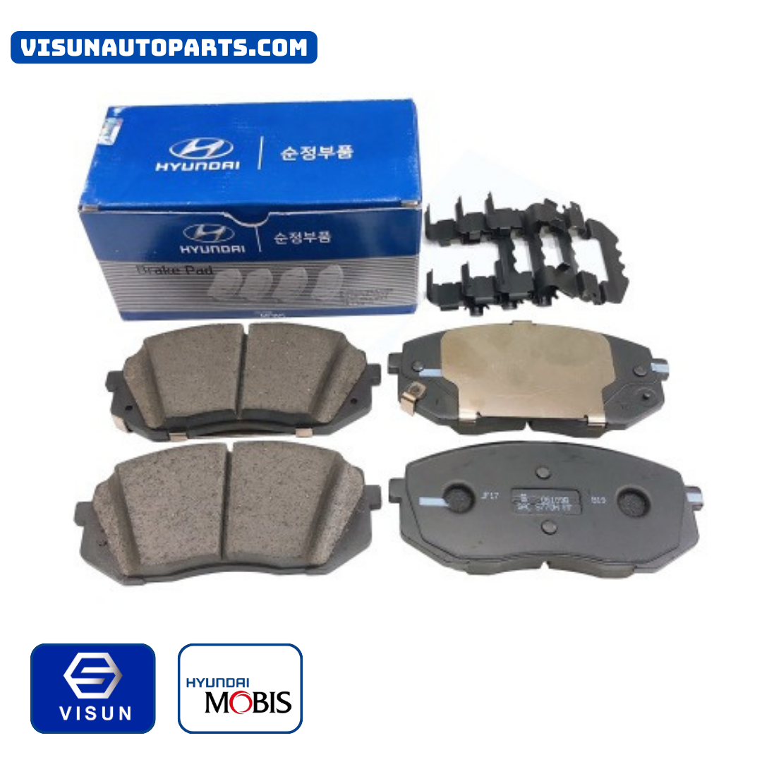 581011RA01 BỘ MÁ PHANH TRƯỚC RIO 2015- ; ACCENT 2017- MOBIS CHÍNH HÃNG