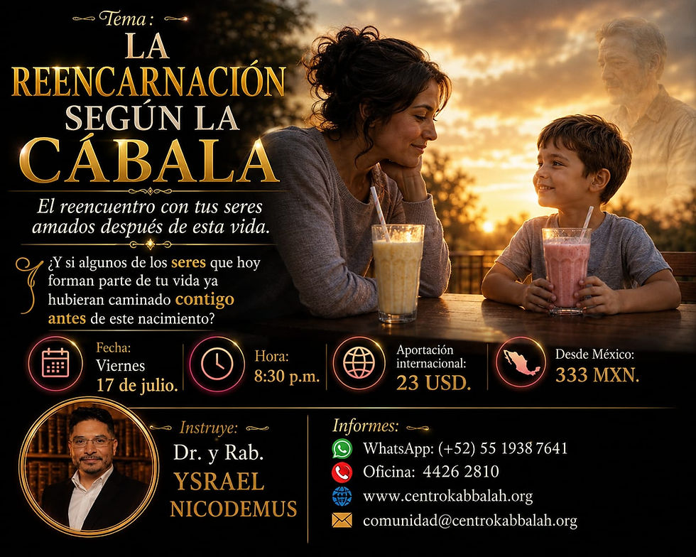 LA REENCARNACIÓN SEGÚN LA CÁBALA