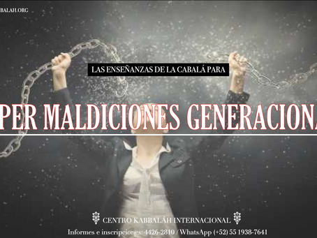 ROMPIENDO MALDICIONES GENERACIONALES