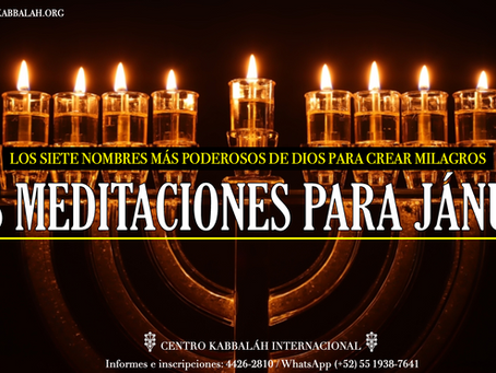 LOS SIETE NOMBRES DE DIOS PARA JÁNUCA