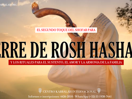 SEGUNDO TOQUE DE SHOFAR PARA SUSTENTO, AMOR Y ARMONIA