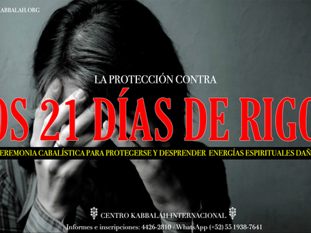 21 DÍAS DE PELIGRO ESPIRITUAL