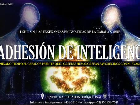 LA ADHESIÓN DE INTELIGENCIAS PARA QUE TE VAYA BIEN (USHPIZIN)