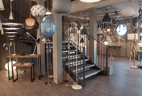 Amos Lighting + Home feature staircase