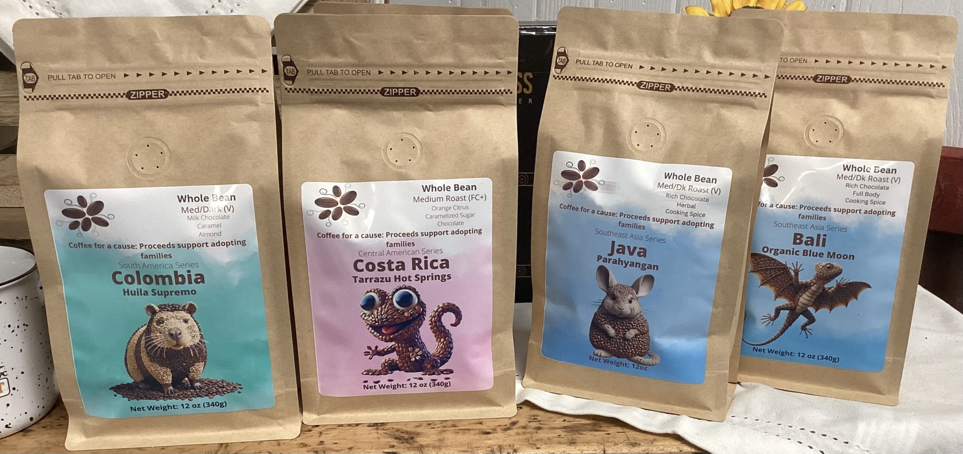 Six Picks Whole Bean Coffee