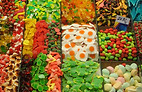 puesto de dulces