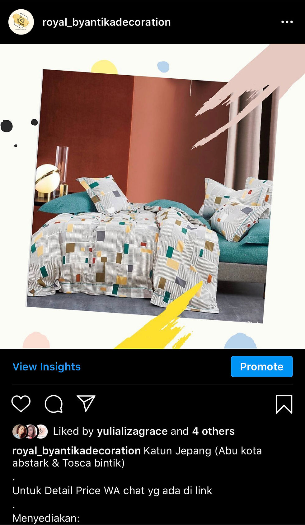 Thumbnail: Sprei Katun Jepang 120x200x30