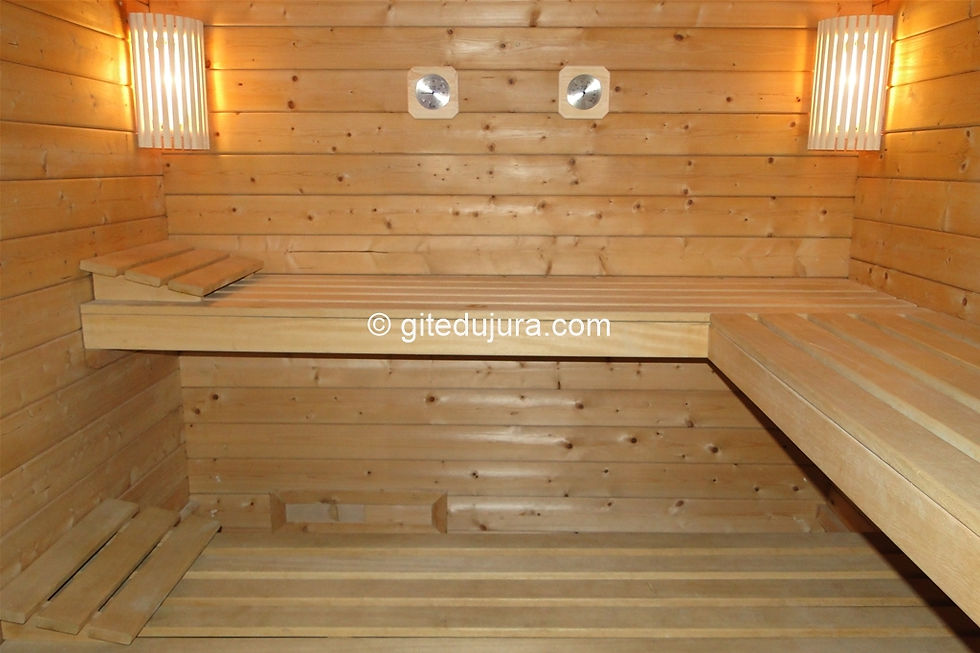 Private Sauna on site (optional)