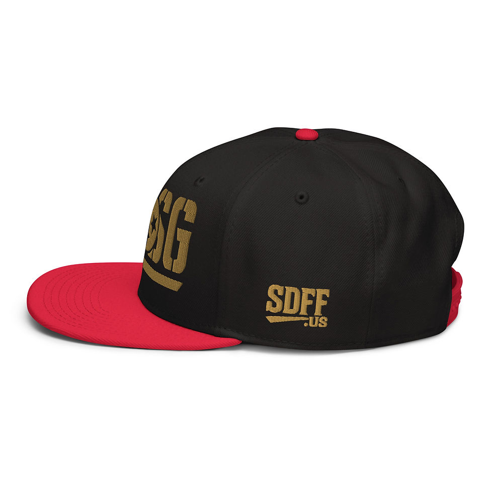 Thumbnail: TNSG Sport Snapback Hat Gold Edition
