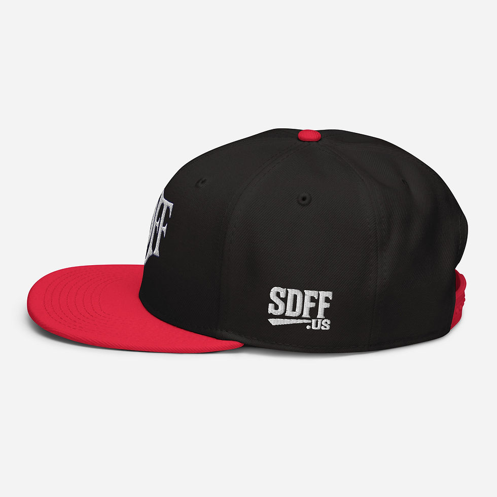Thumbnail: SDFF Sport Snapback Hat 1
