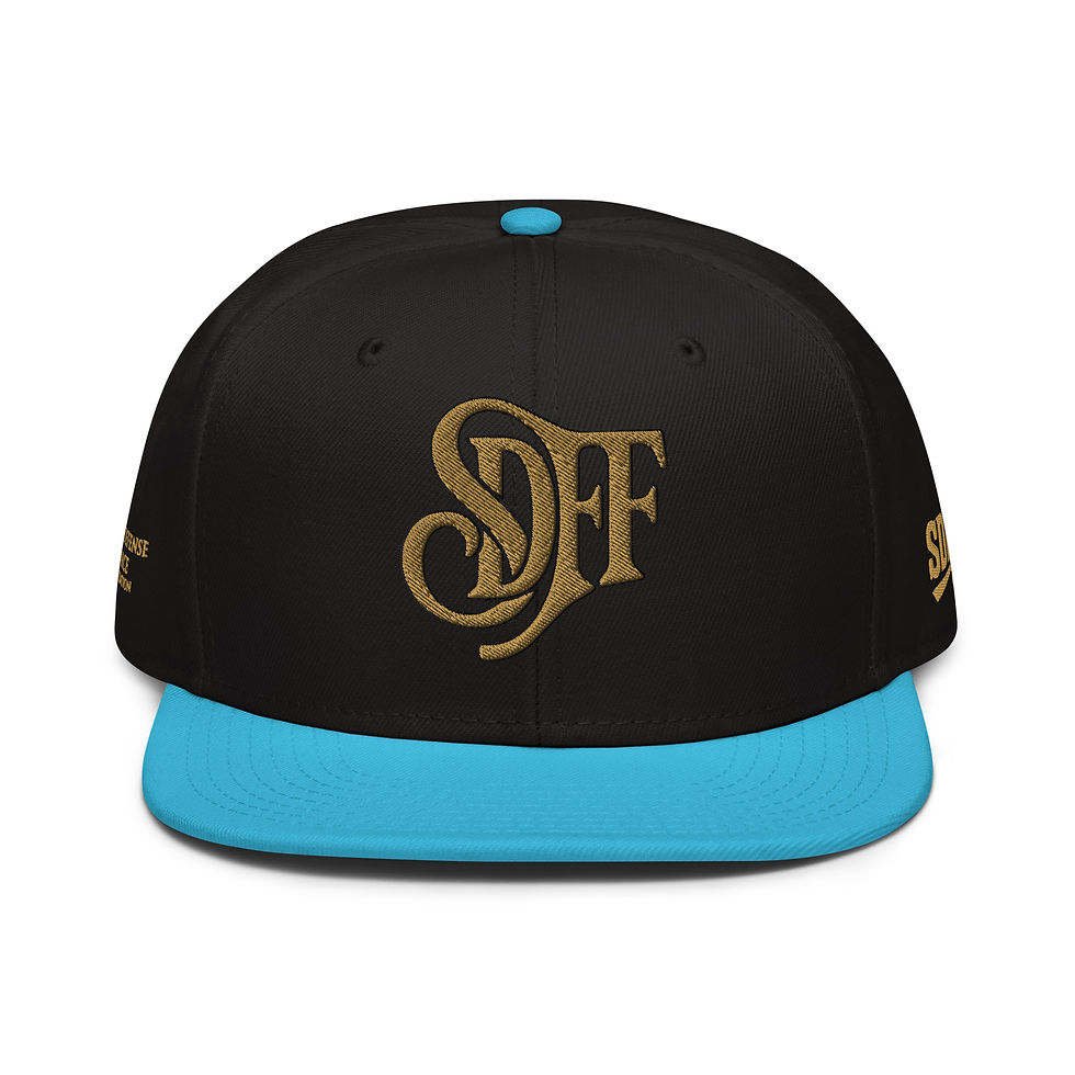 Thumbnail: SDFF Sport Snapback Hat Gold Edition