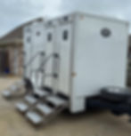 Airconditioned Mobile Bathroom Trailer