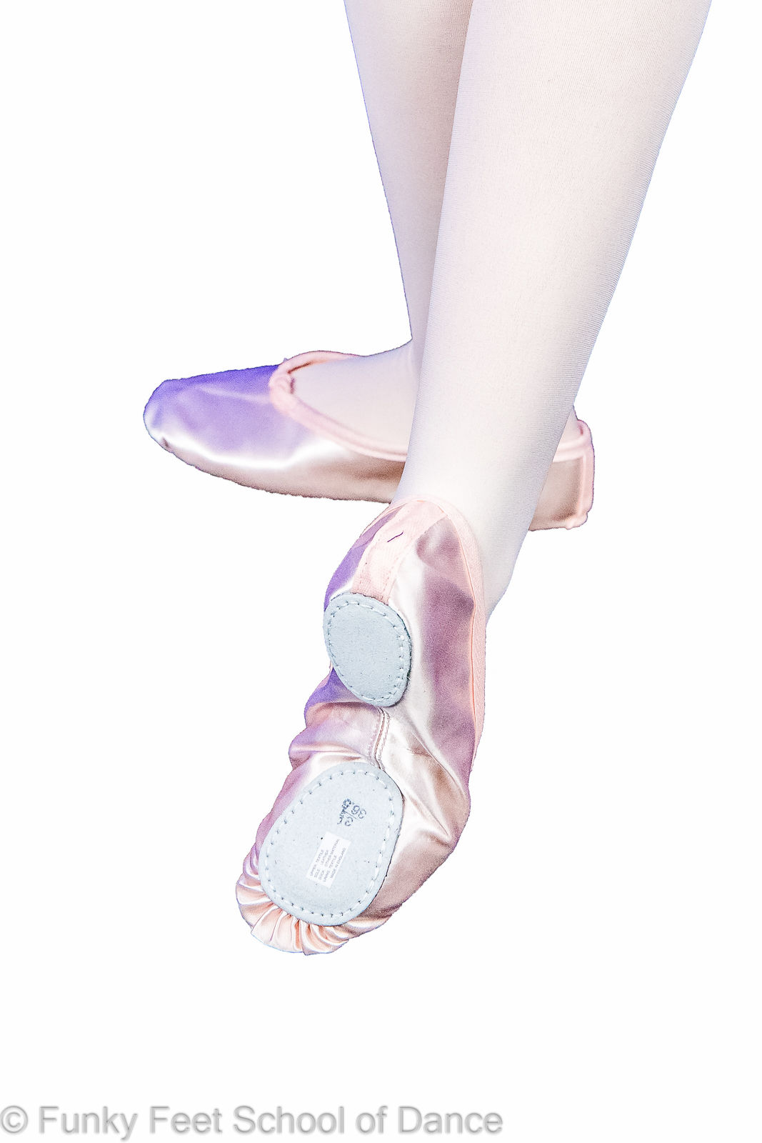 Ballet Shoes Satin Split Sole (For Show and Exam use)