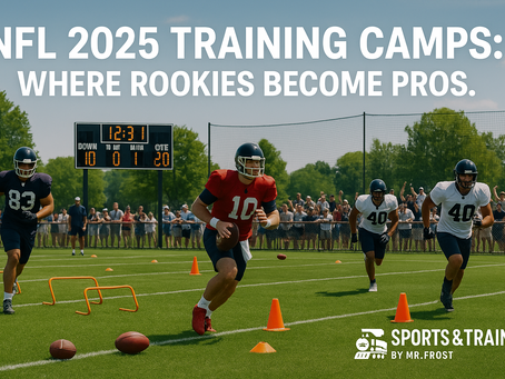 NFL Training Camps is where rosters start to get shape.