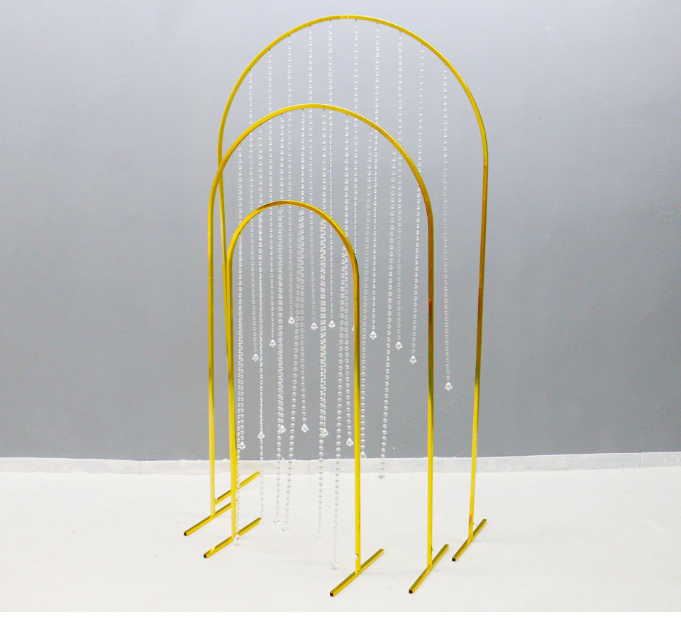 Miniature : Location 3 backdrops metal or avec perles