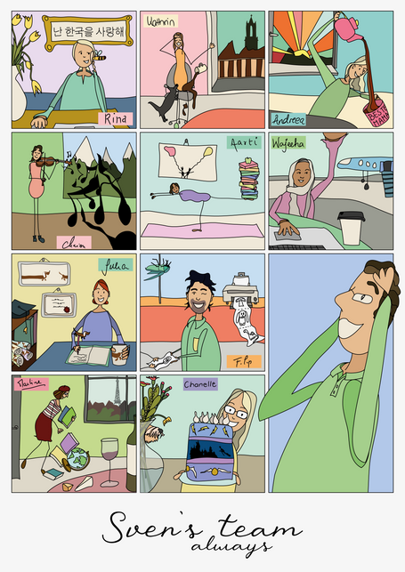 Zoommeeting portretten