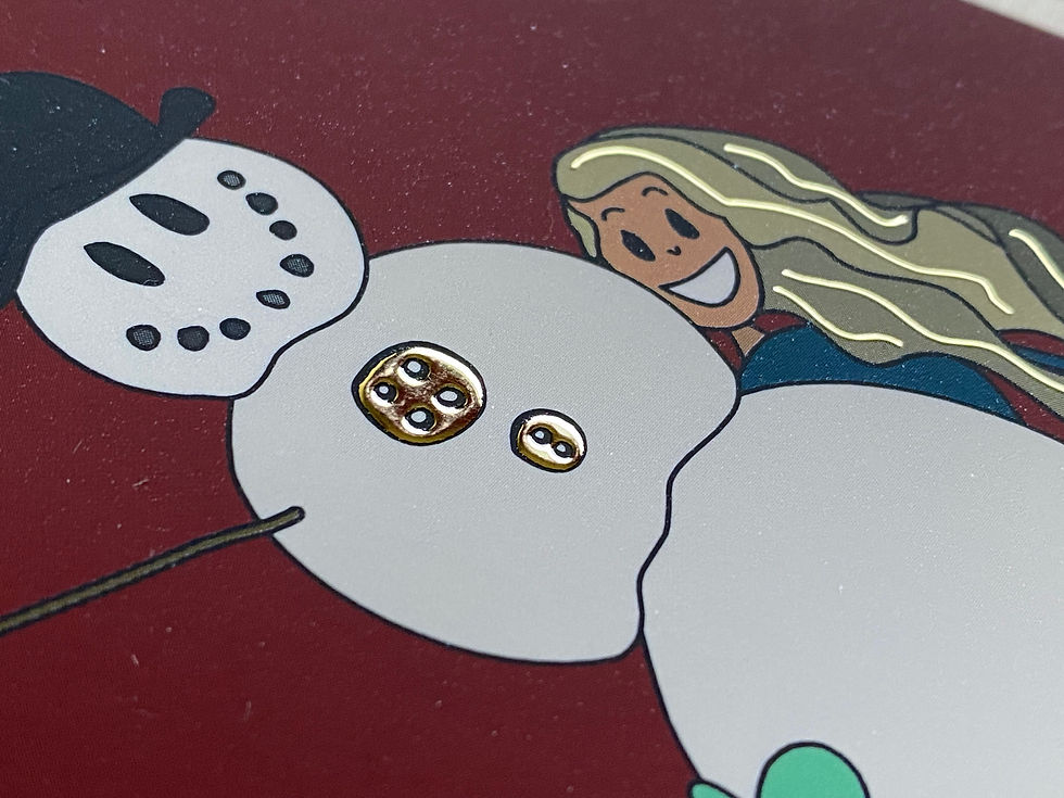 Thumbnail: Sneeuwpop op rolstoel