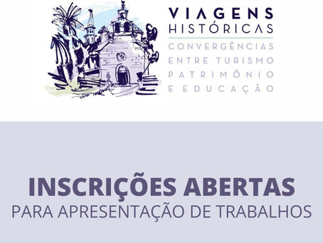 ABERTO PRAZO PARA ENVIO DE RESUMOS PARA APRESENTAÇÃO DE TRABALHOS
