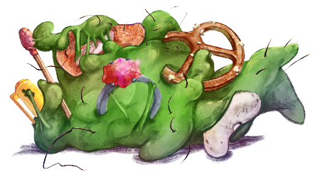 The Booger Book - Mona Lisa Booge