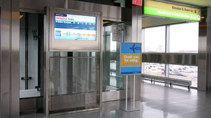 Bombardier Stainless Steel Display