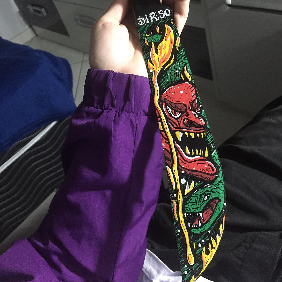 Miniatura: Facão Personalizado Hannya x Snake