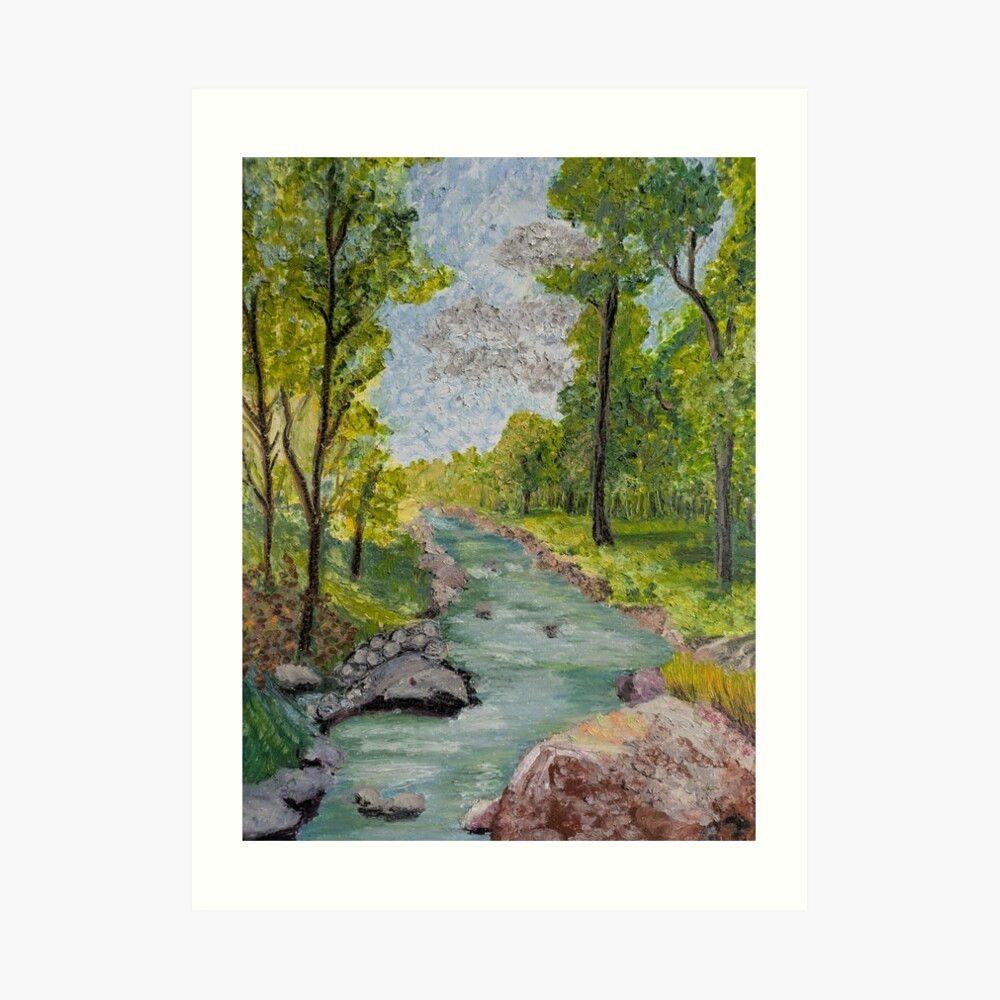 Lazy River Art Print