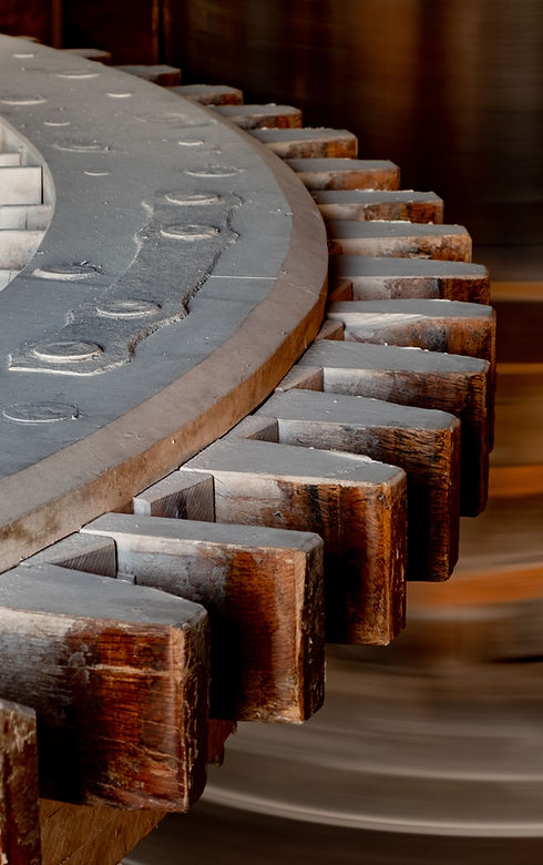 Spinning Clock Gears