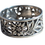 Thumbnail: a antique silver band with floral design with open work