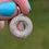 Thumbnail: Sparkly Silver & CZ Donut Shaped Pendant