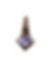 9ct Gold & Amethyst Pendant 