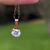 Thumbnail: Vintage 9ct Yellow Gold & CZ Pendant