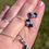 Thumbnail: Contemporary, Art Deco Style, Silver Earrings & Necklace Set