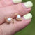 Thumbnail: Vintage Cultured Pearl Earrings 